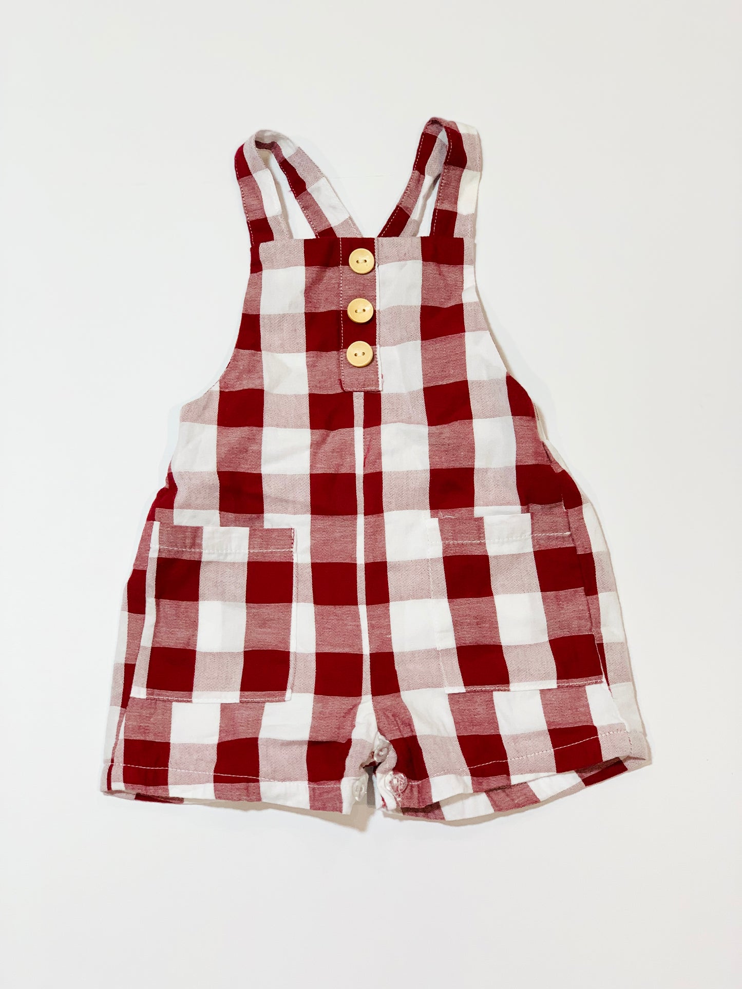 Checkered overalls - Size 0