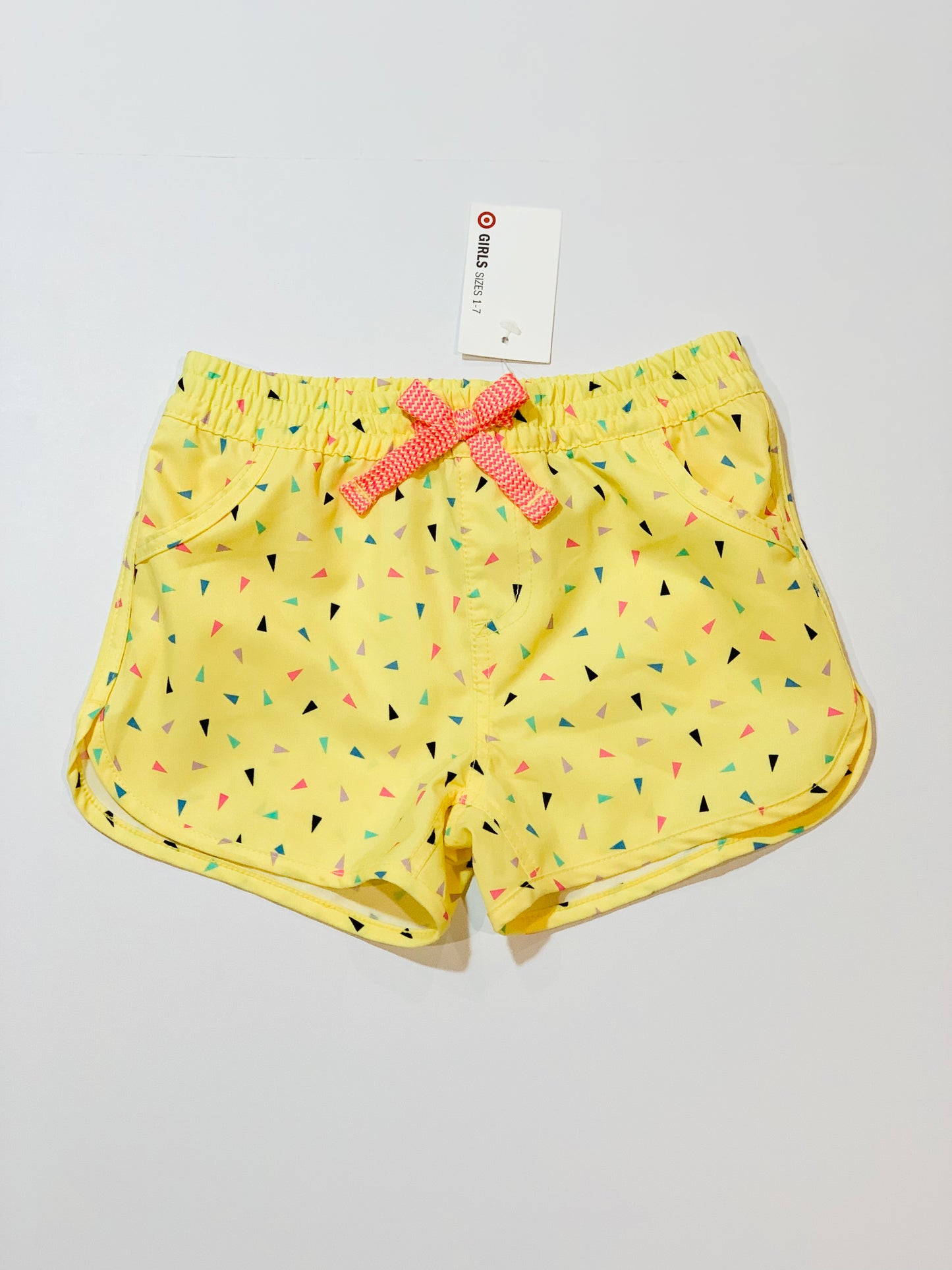 Yellow board shorts brand new - Size 2