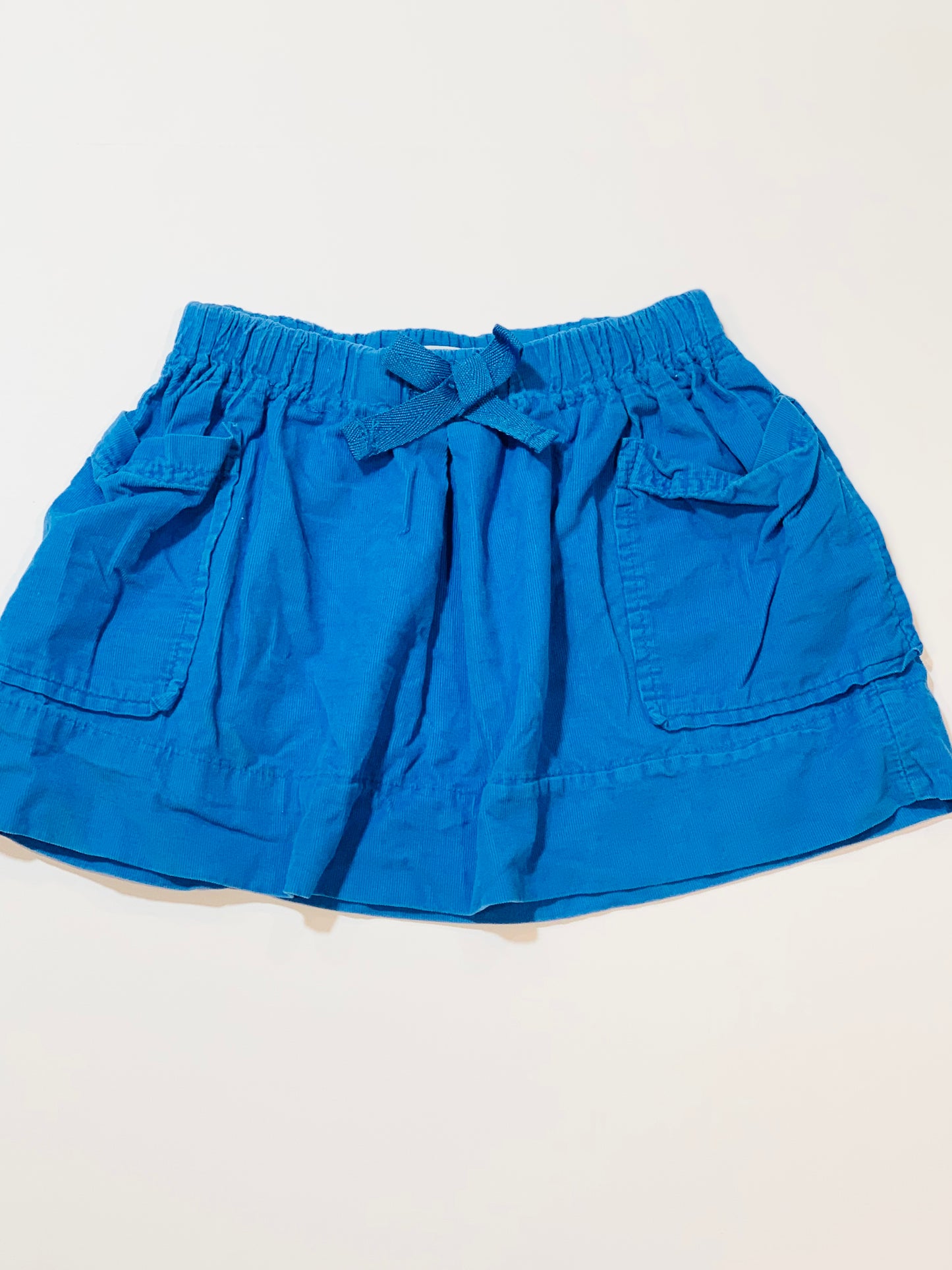 Blue corduroy skirt - Size 2