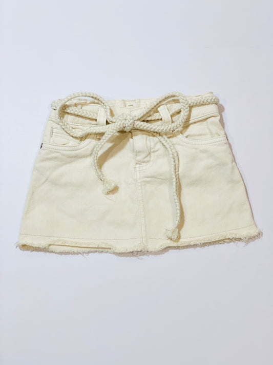 White denim skirt - Size 2