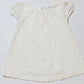 White flower tee - Size 2
