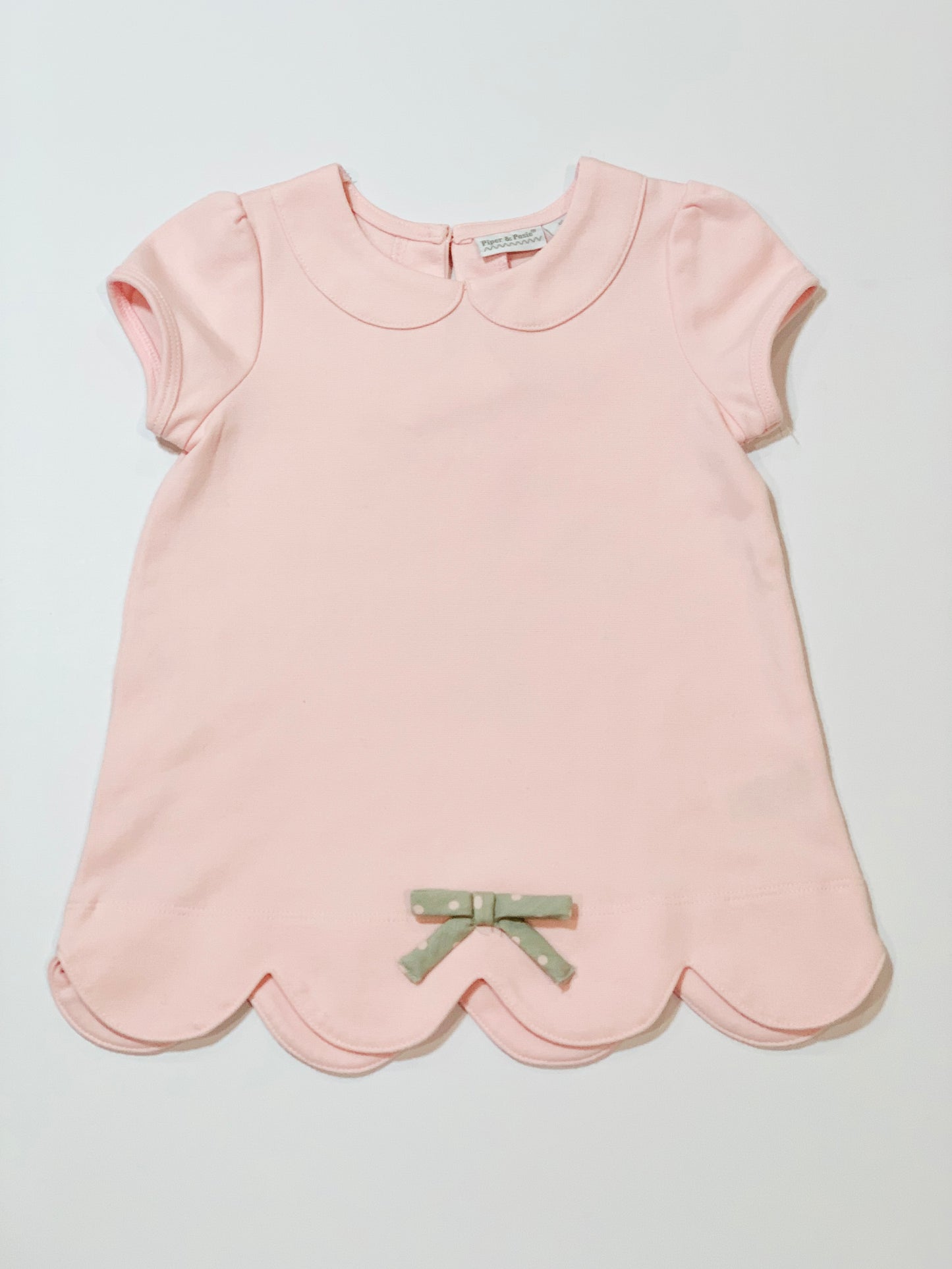 Pink scalloped top - Size 2