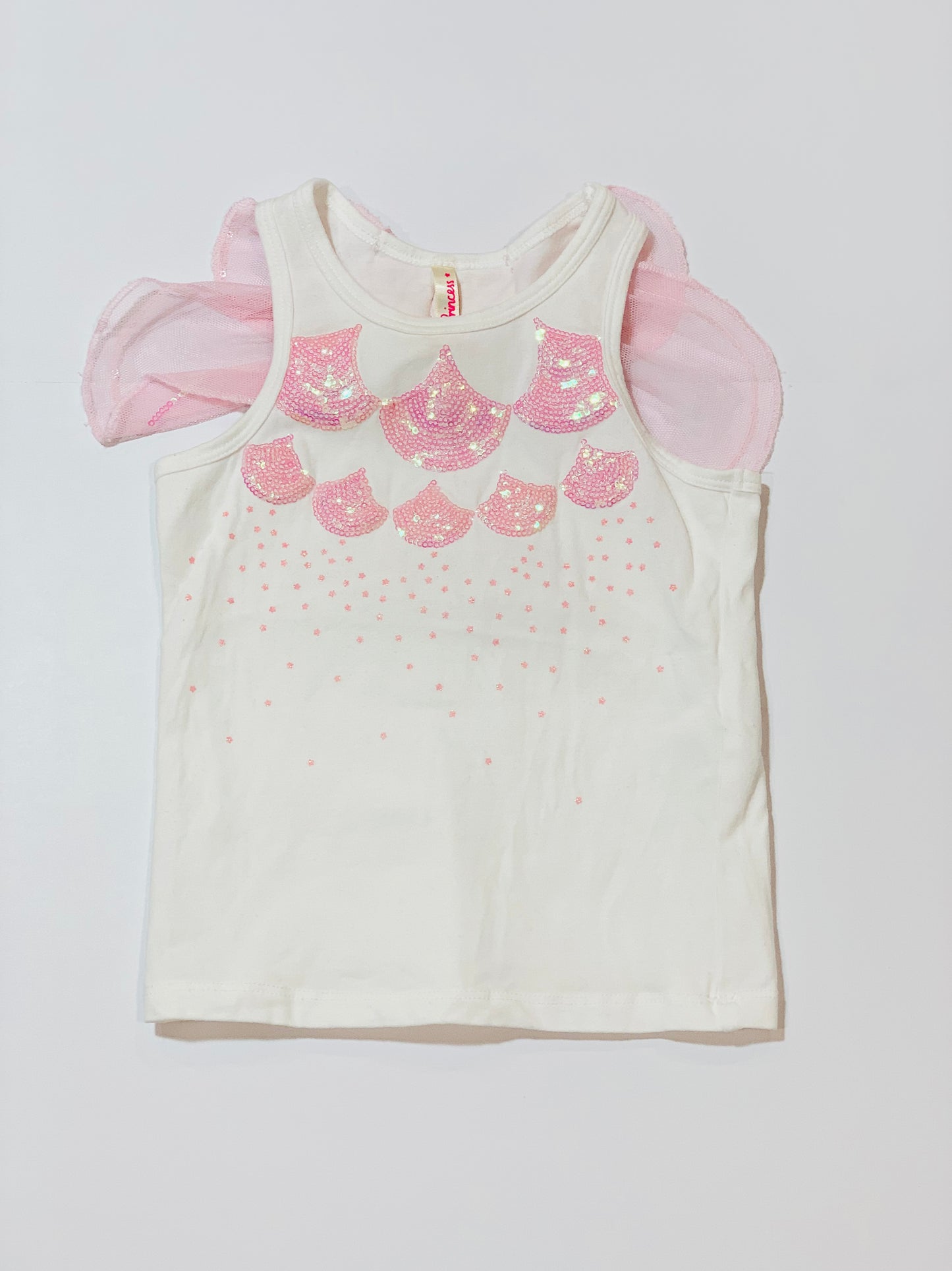 Sequined wings tank - Size 2