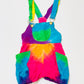 Rainbow overalls - Size 2