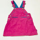Pink pinafore - Size 2