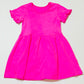 Pink jersey dress - Size 2-3