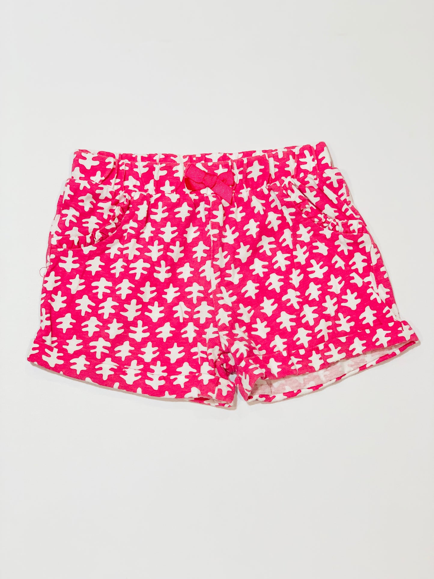 Pink jersey shorts - Size 1