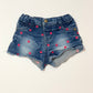 Denim spot shorts - Size 1