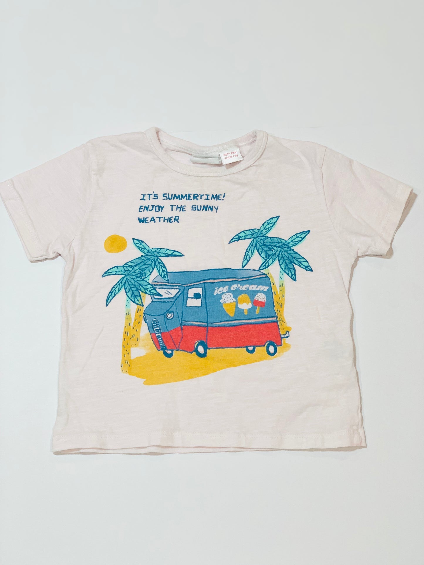 Ice cream van tee - Size 1