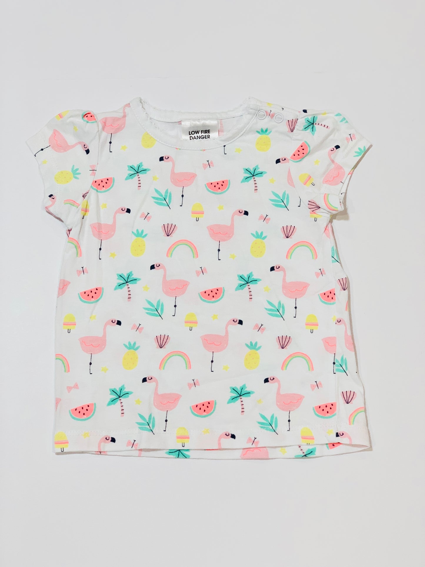 Flamingos tee - Size 1
