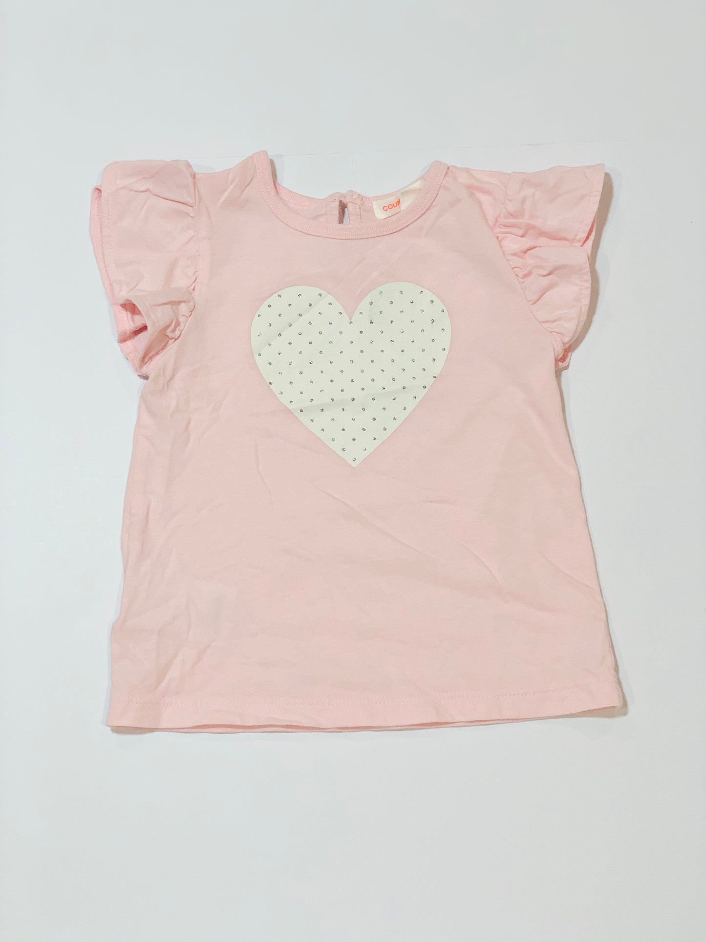 Pink heart tee - Size 1