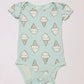 Ice creams bodysuit - Size 12 months