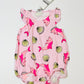 Pink romper brand new - Size 1