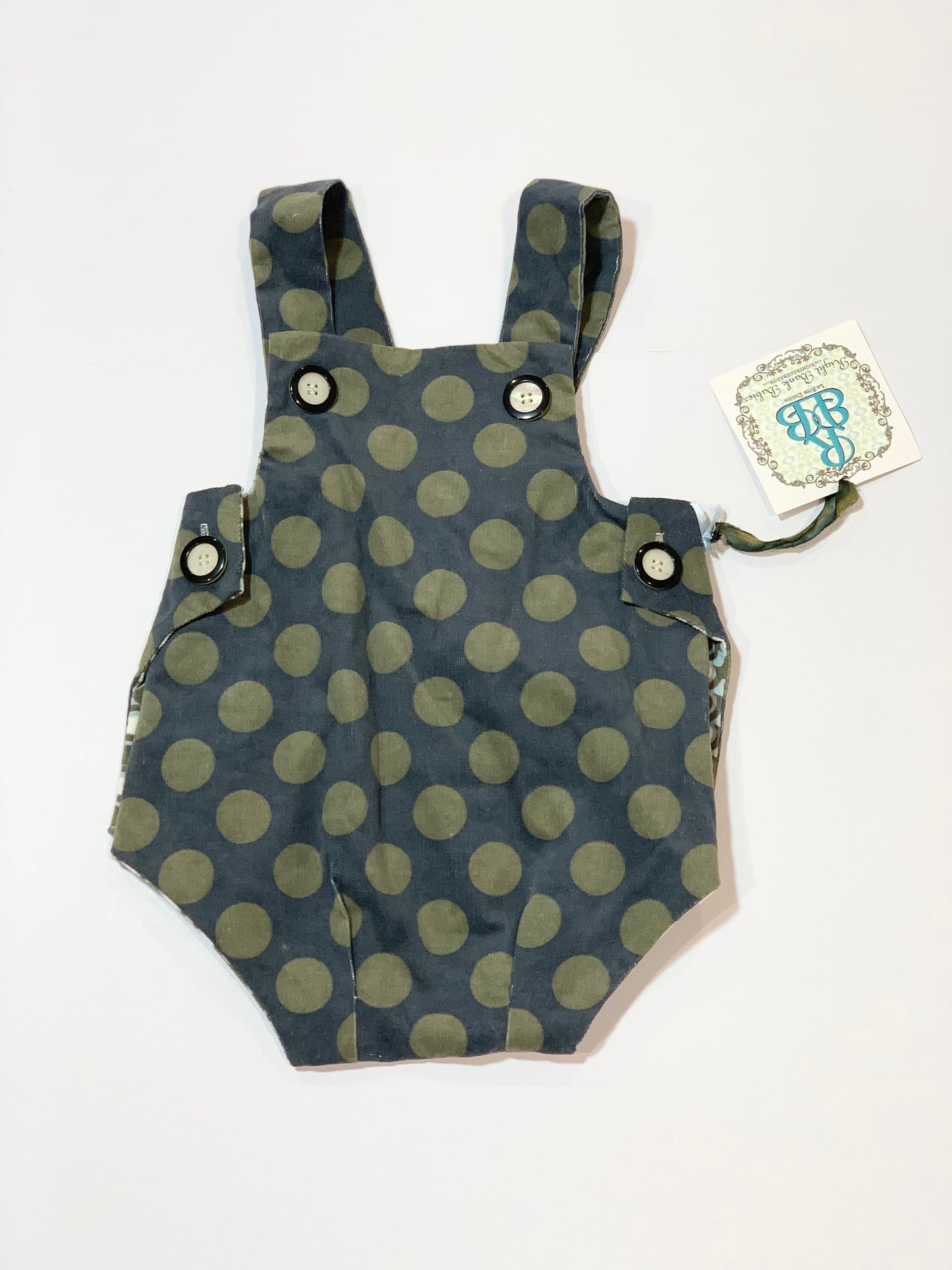 Reversible romper - Size 1