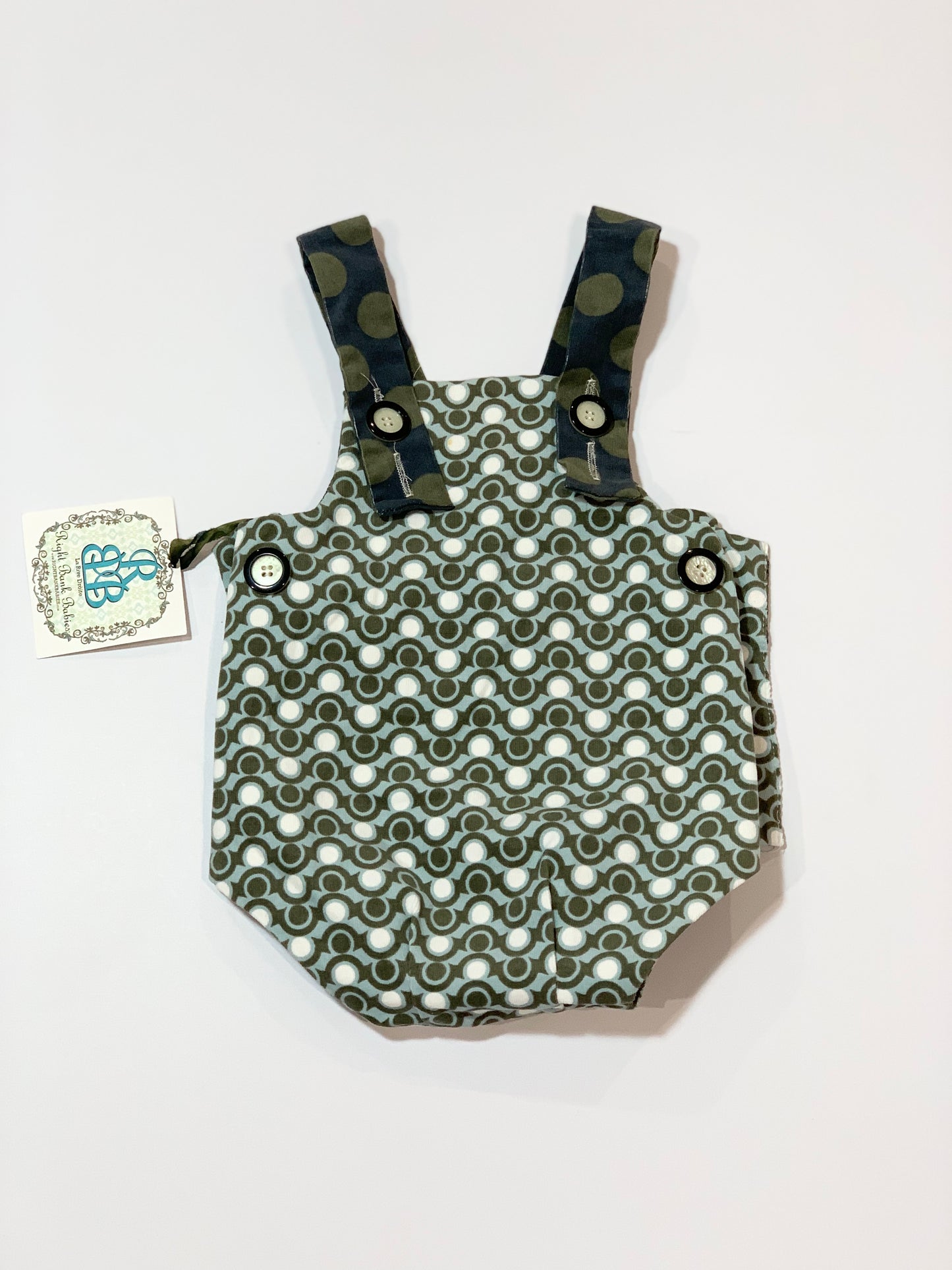 Reversible romper - Size 1