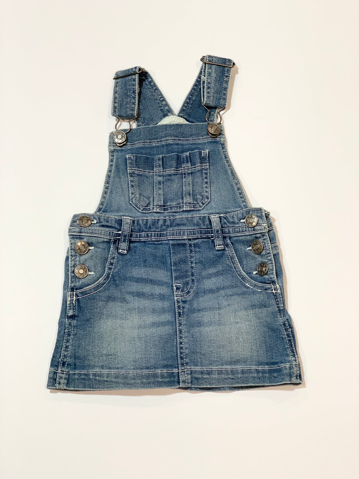 Denim pinafore - Size 1