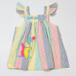 Seersucker clown dress - Size 1