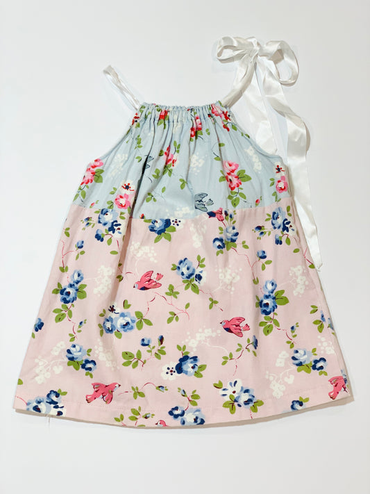 Floral birds dress - Size 1