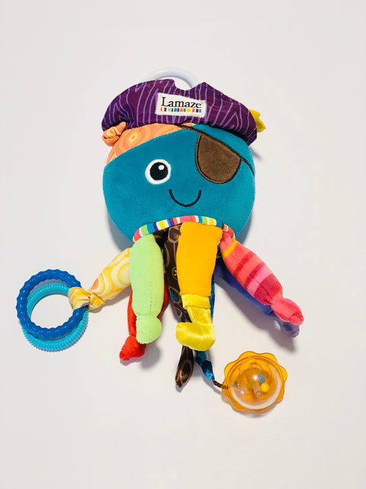Colourful octopus pram toy