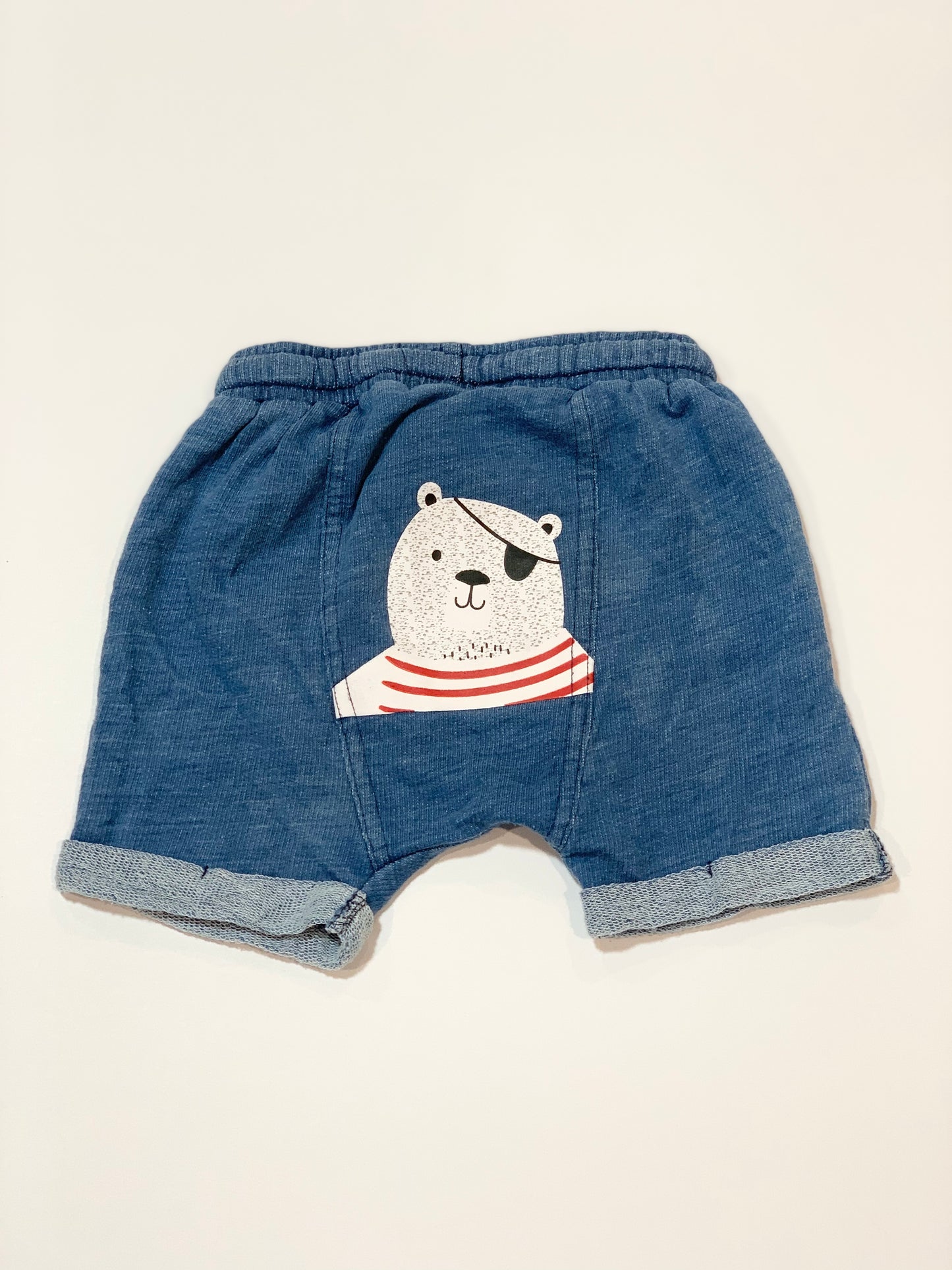 Blue sweat shorts - Size 00