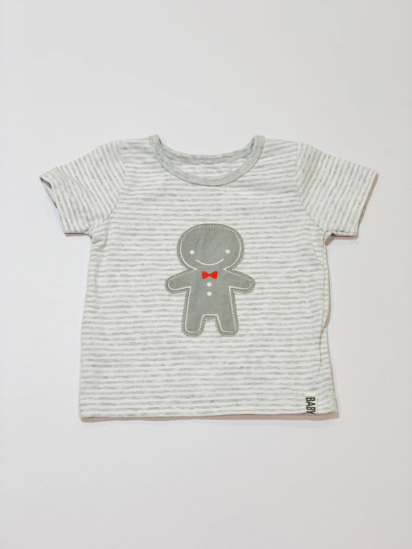 Gingerbread man tee - Size 00