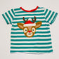 Christmas reindeer tee - Size 1