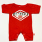 Beastie baby romper - Size 0-6 months