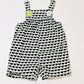 Whale overalls - Size 0-6 months