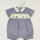 Smocked romper brand new - Size 00