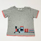Grey train tee - Size 1
