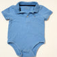 Blue polo bodysuit - Size 1