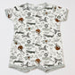 Animals romper - Size 1