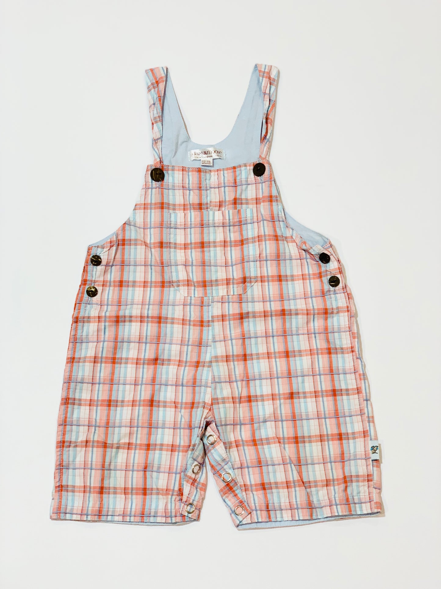 Checkered overalls - Size 1