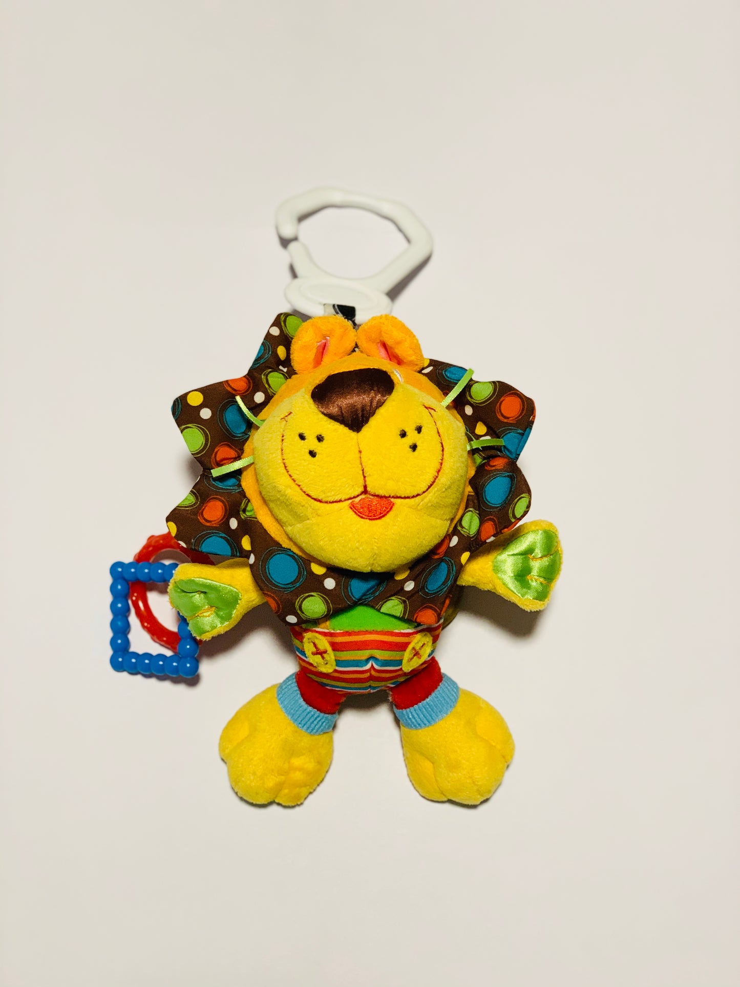 Growling lion pram toy