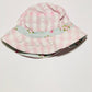 Floral reversible hat - Size 0-12 months