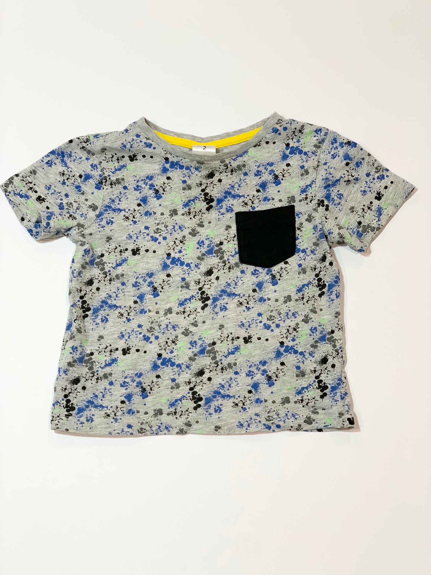 Paint splat tee - Size 2