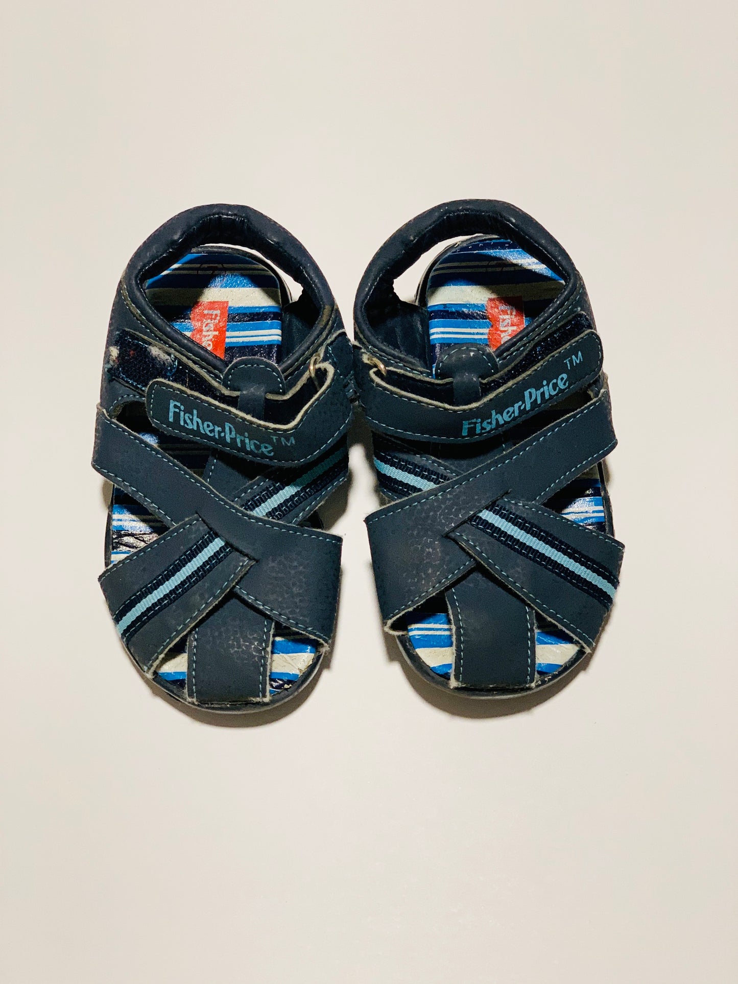 Navy sandals - Size 7
