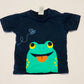 Navy frog tee - Size 00