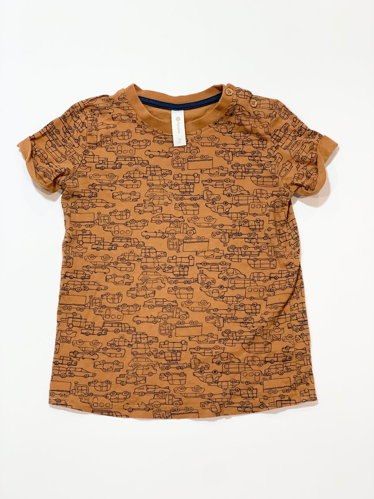 Vehicles tee - Size 2