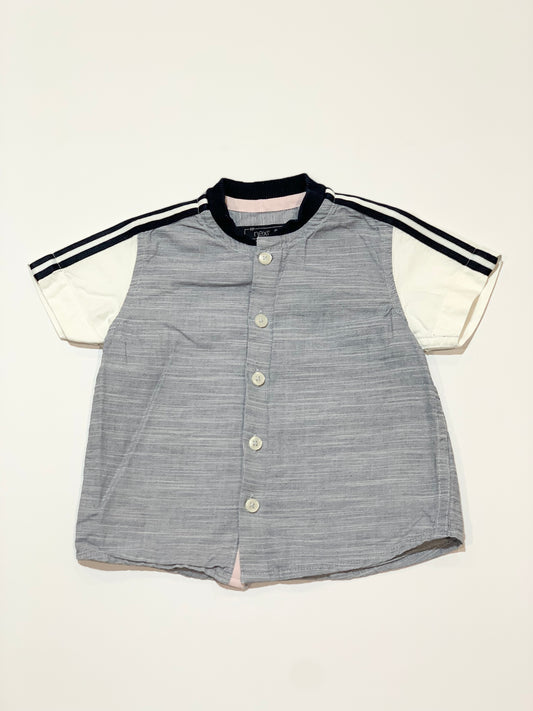 Blue shirt - Size 6-9 months