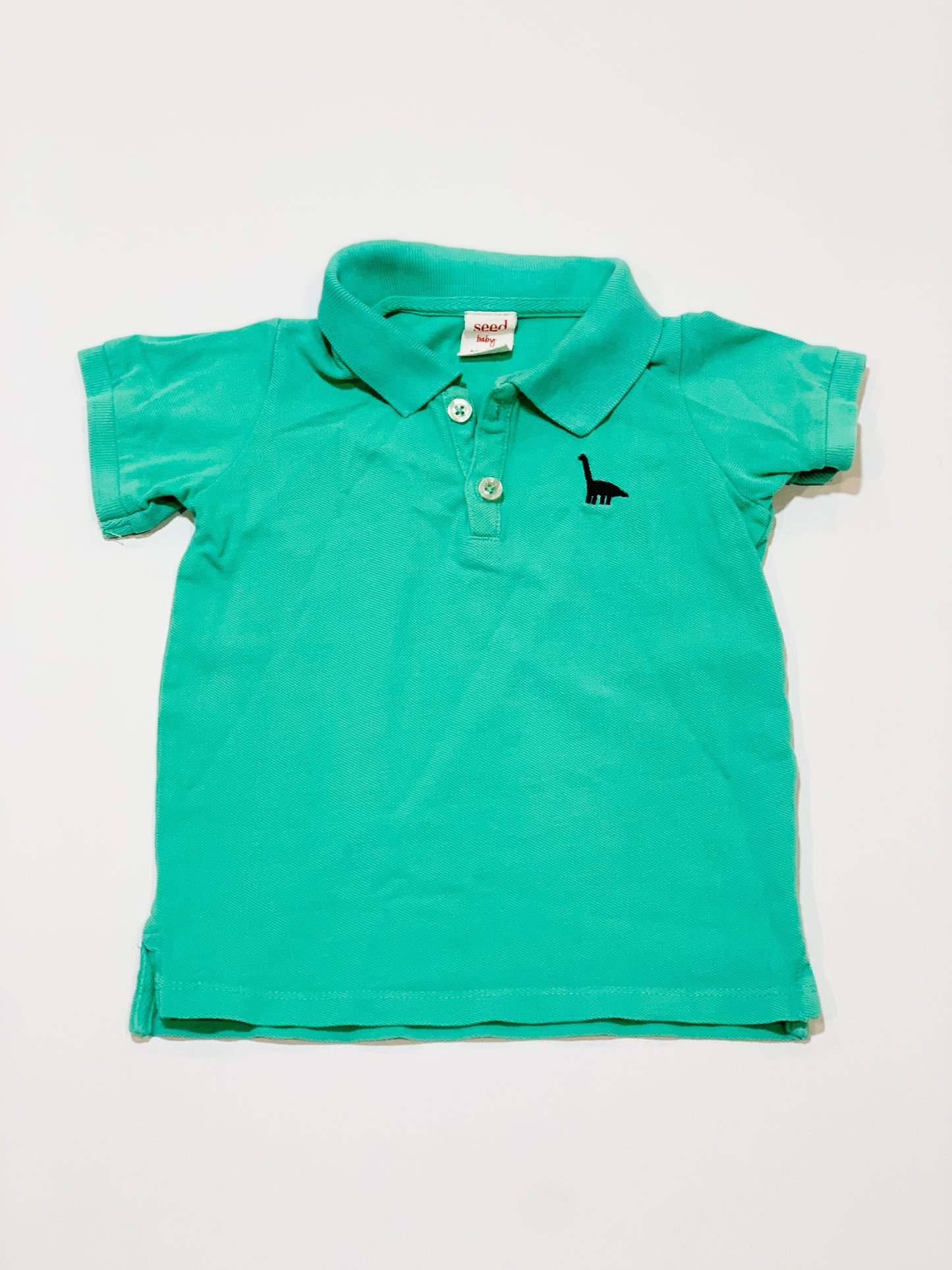 Green polo shirt - Size 0