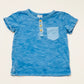 Blue Henley tee - Size 0
