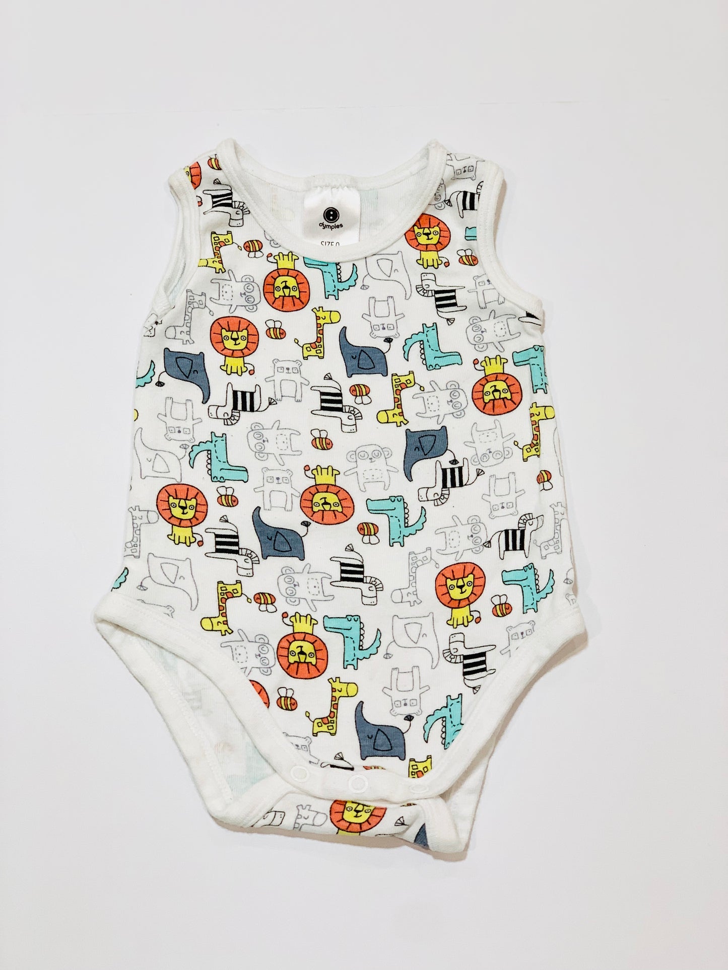 Animals bodysuit - Size 0