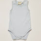 Blue lace trim bodysuit - Size 0