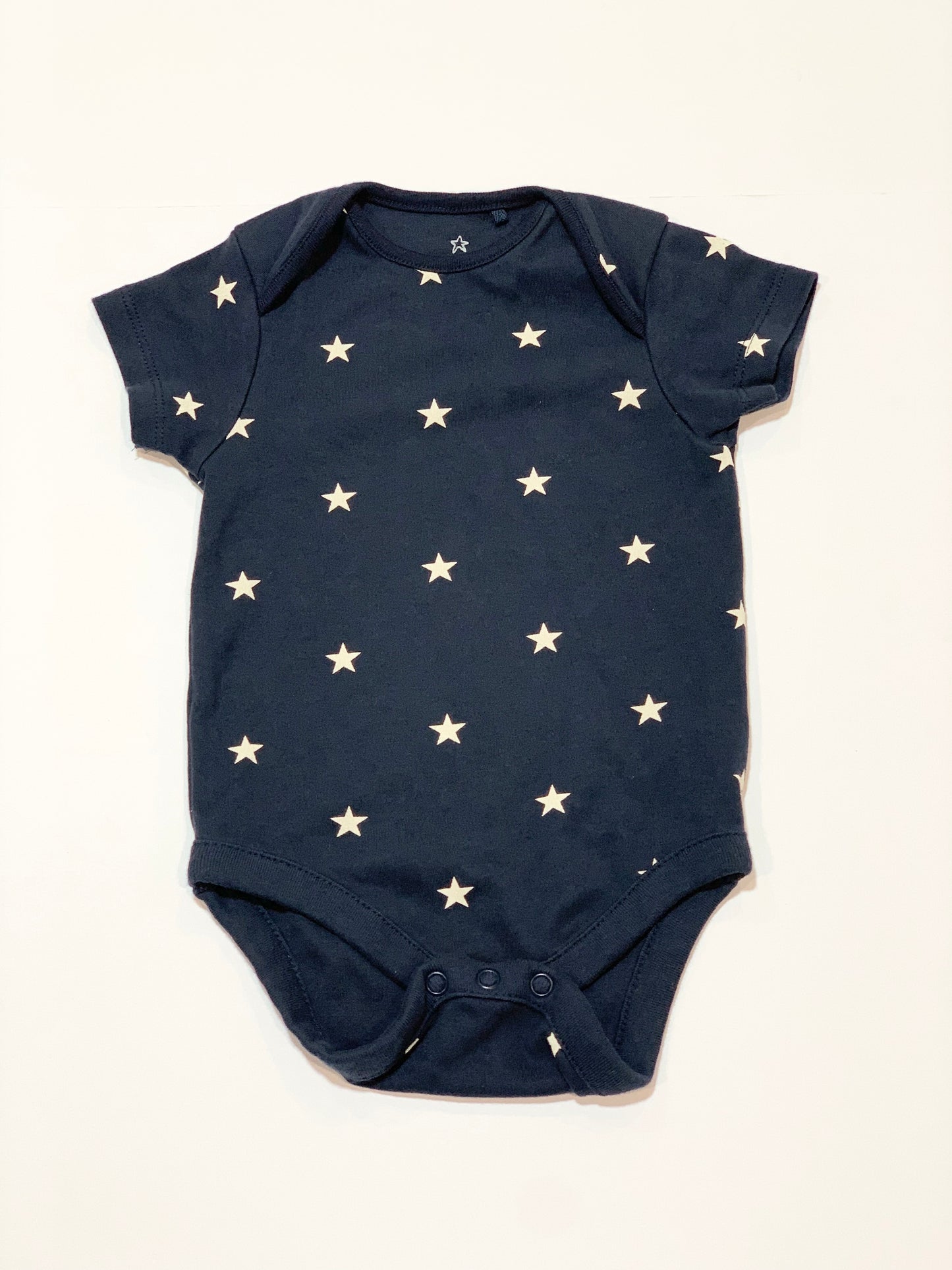 Navy stars bodysuit - Size 6-9 months