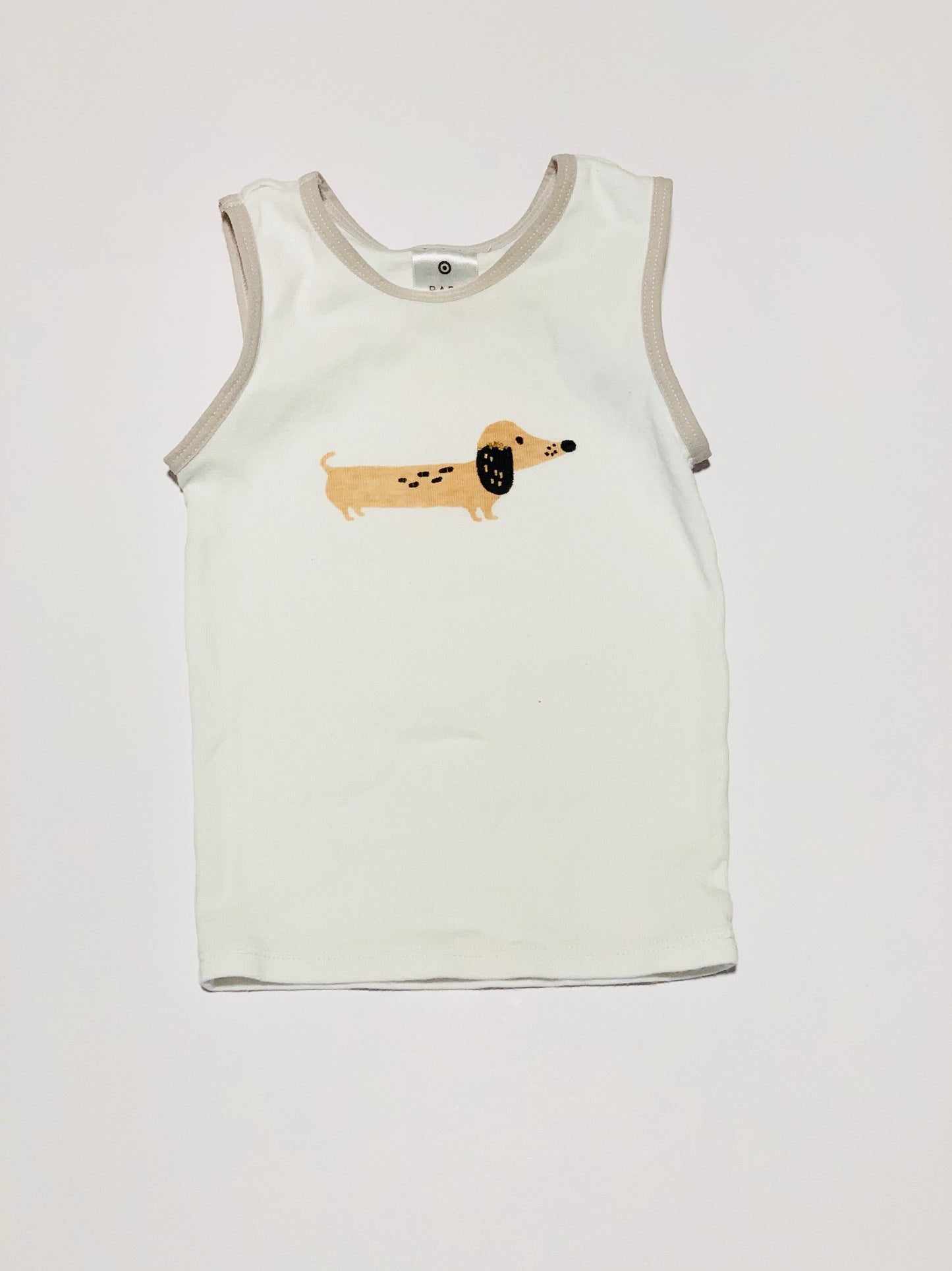 Puppy dog singlet - Size 0