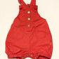 Red overalls - Size 0