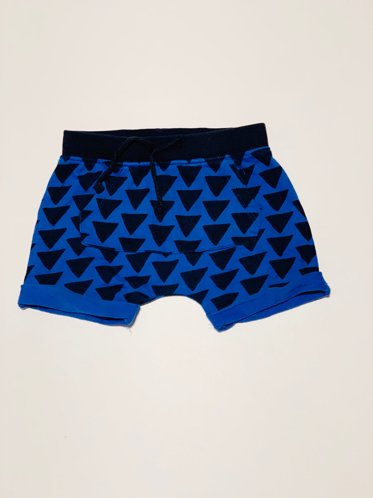 Blue triangles shorts - Size 0