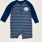 Striped puffer fish swimsuit - Size 0