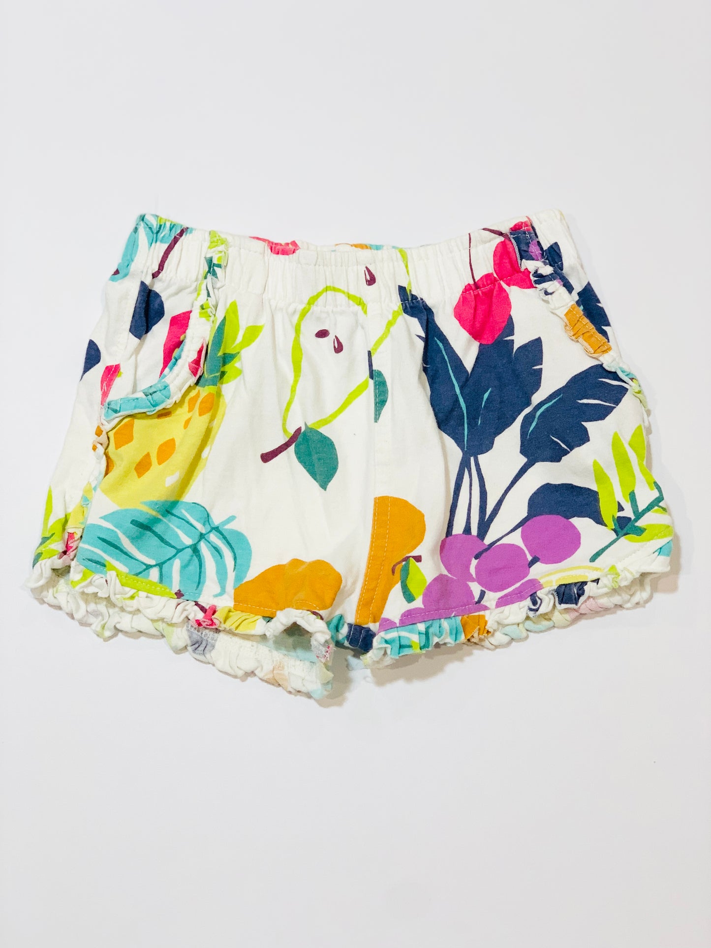 Jersey fruit shorts - Size 3-4